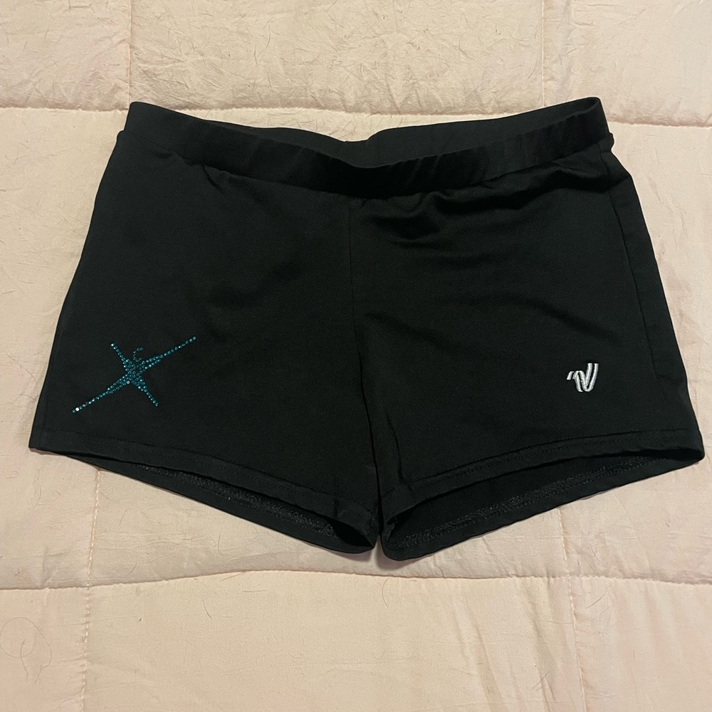 AS CEA rhinestone X-man practice shorts #CEA #cheerextreme #varsity